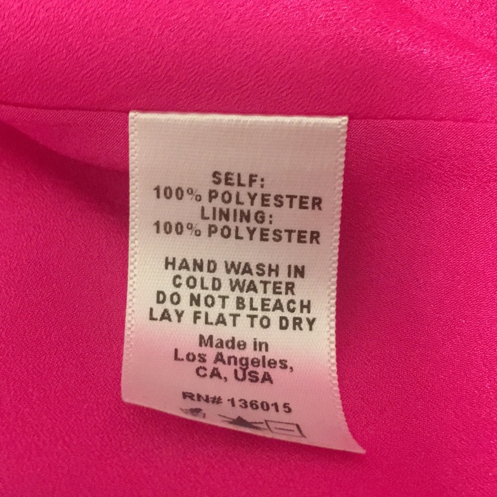 ✨ Moving sale 🚗- Stunning Naven hot pink halter skater dress, Size 2 - Picture 11 of 14